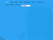 Tablet Screenshot of heavensentcatering.net